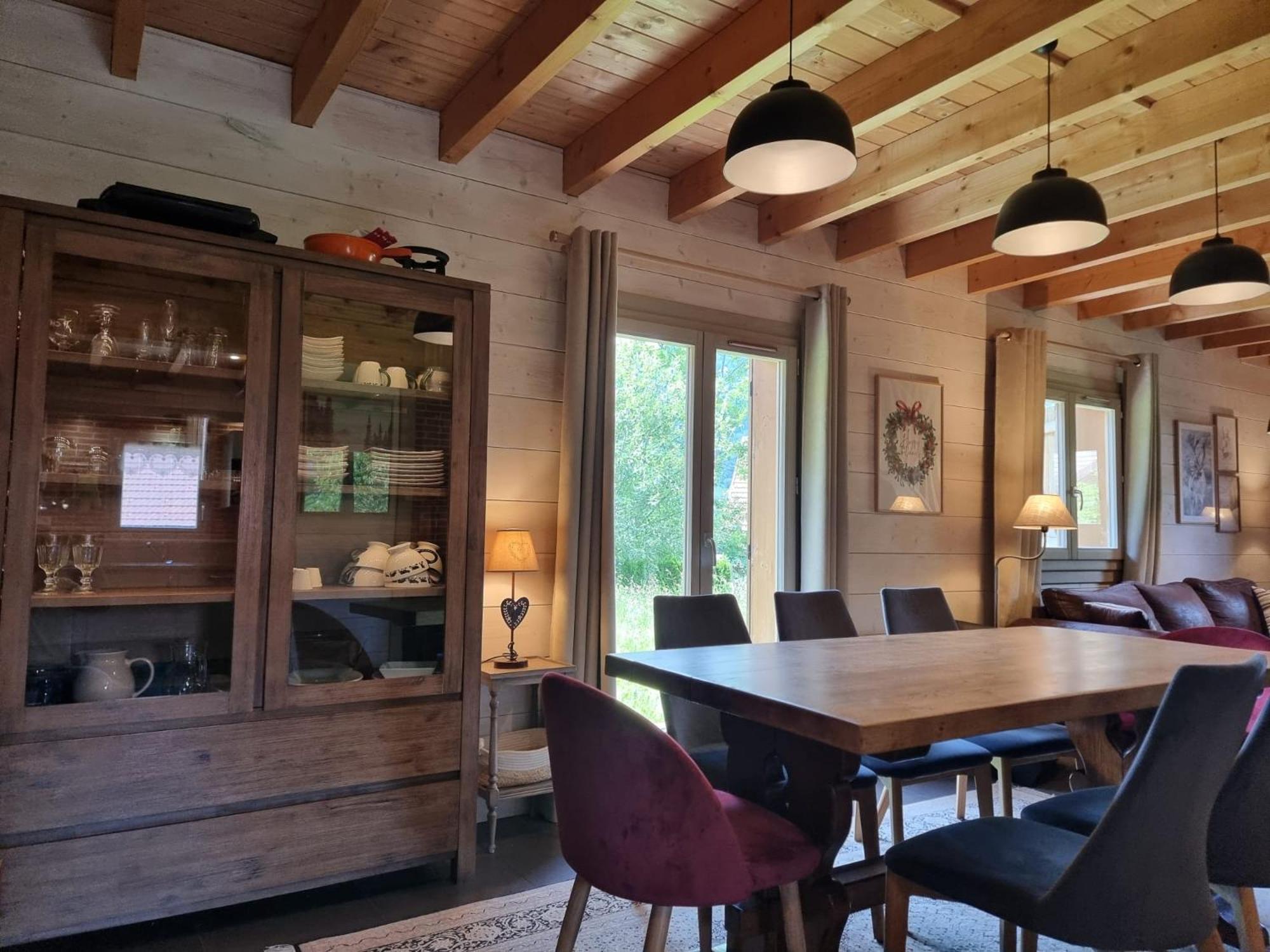 Le Chalet Du Pere Michel, Jacuzzi, Sauna, Jardin ラ・ブレス エクステリア 写真