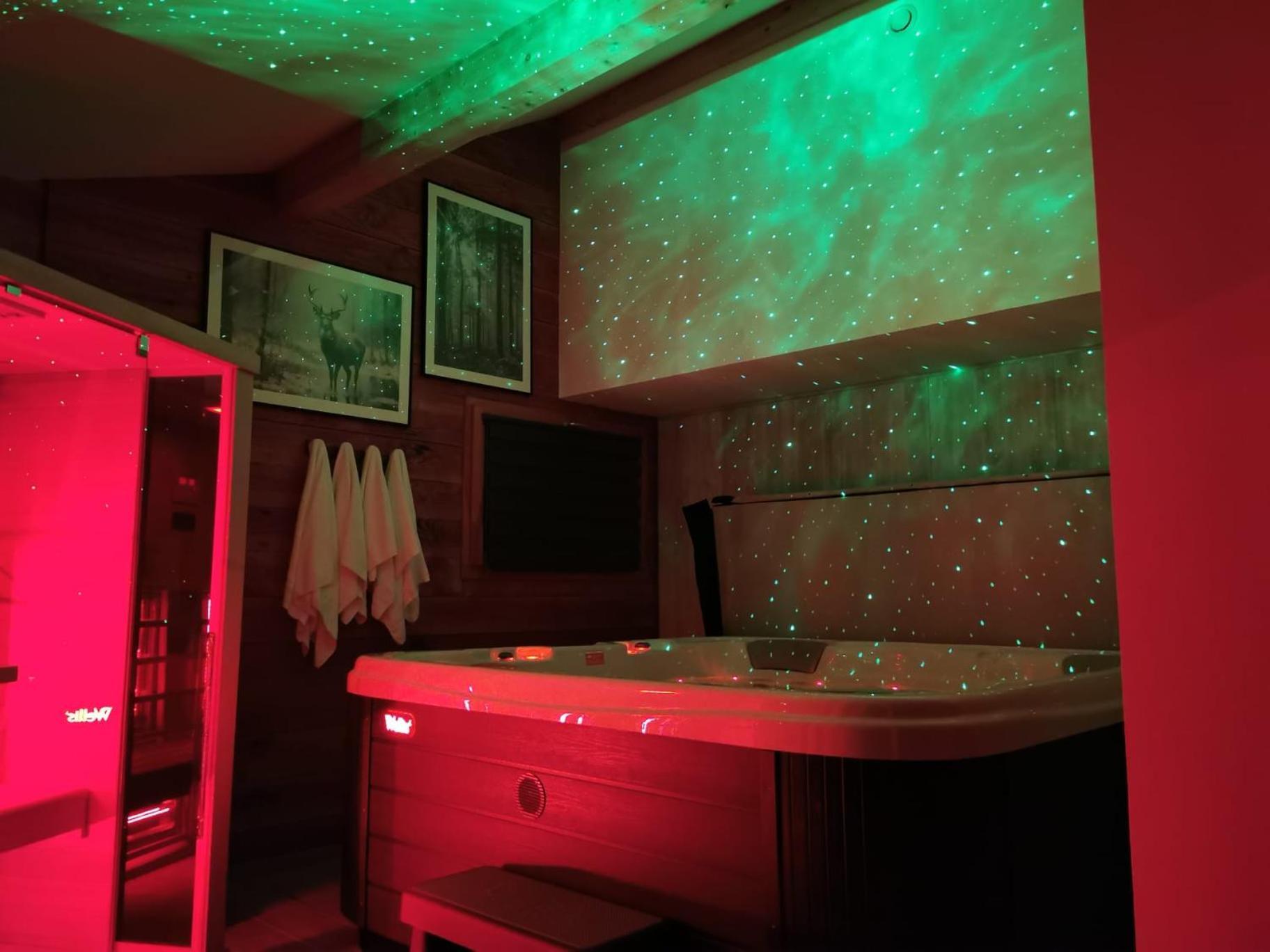 Le Chalet Du Pere Michel, Jacuzzi, Sauna, Jardin ラ・ブレス エクステリア 写真