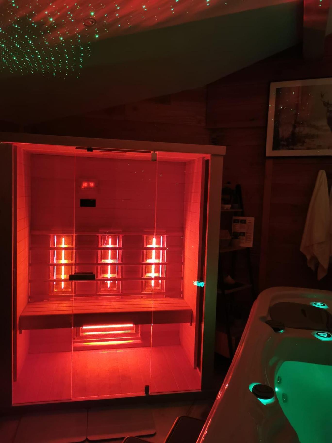 Le Chalet Du Pere Michel, Jacuzzi, Sauna, Jardin ラ・ブレス エクステリア 写真