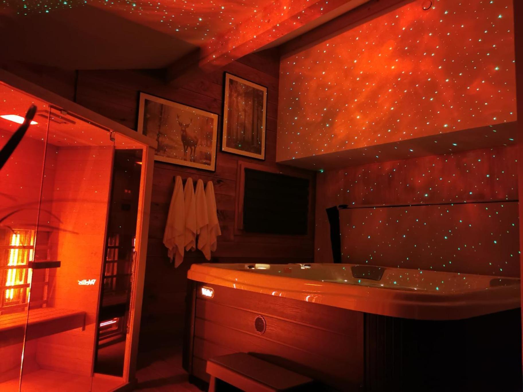 Le Chalet Du Pere Michel, Jacuzzi, Sauna, Jardin ラ・ブレス エクステリア 写真