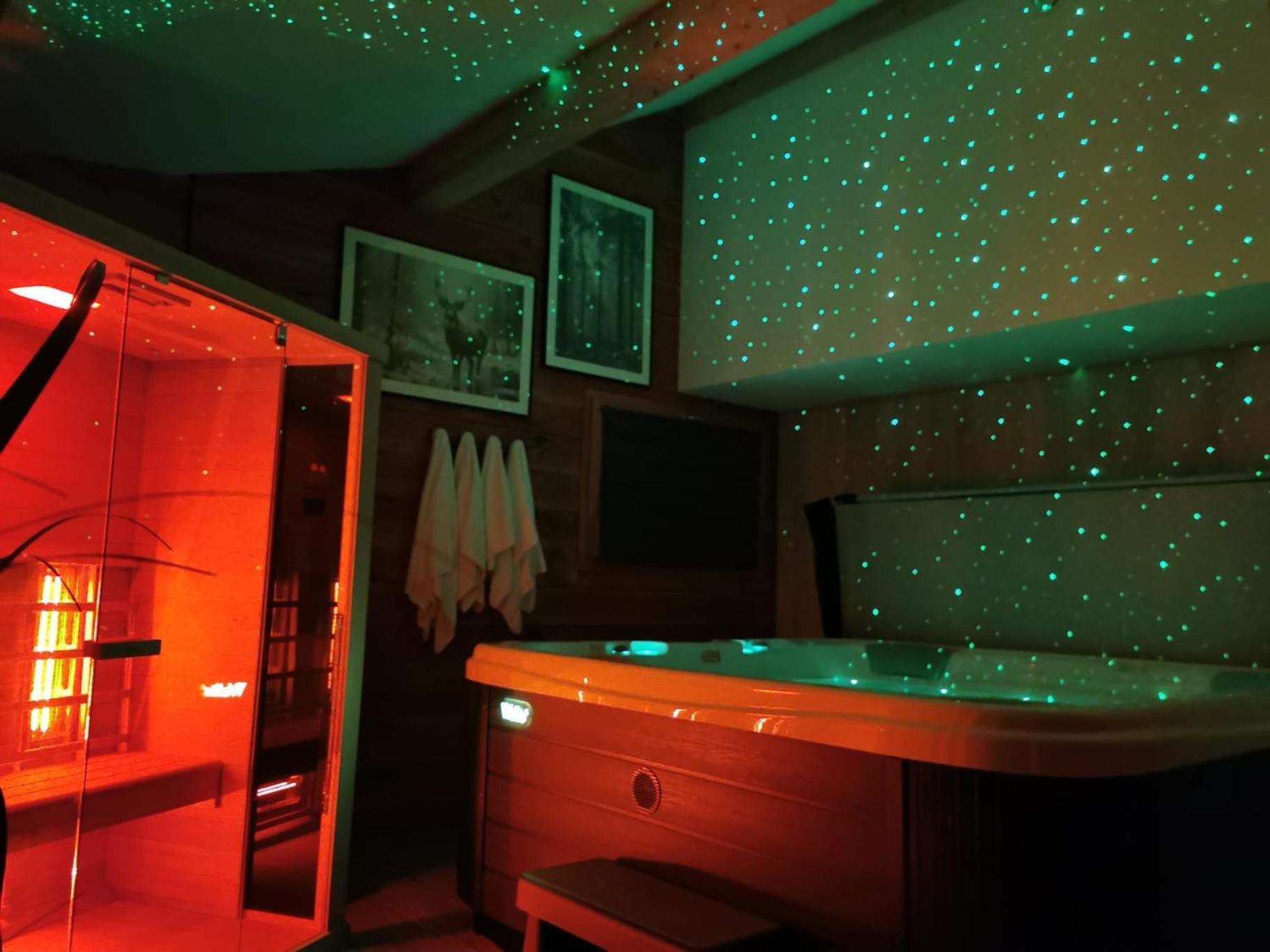 Le Chalet Du Pere Michel, Jacuzzi, Sauna, Jardin ラ・ブレス エクステリア 写真